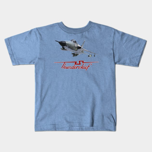 F-105D Thunderchief Kids T-Shirt by John_Matthews_Art